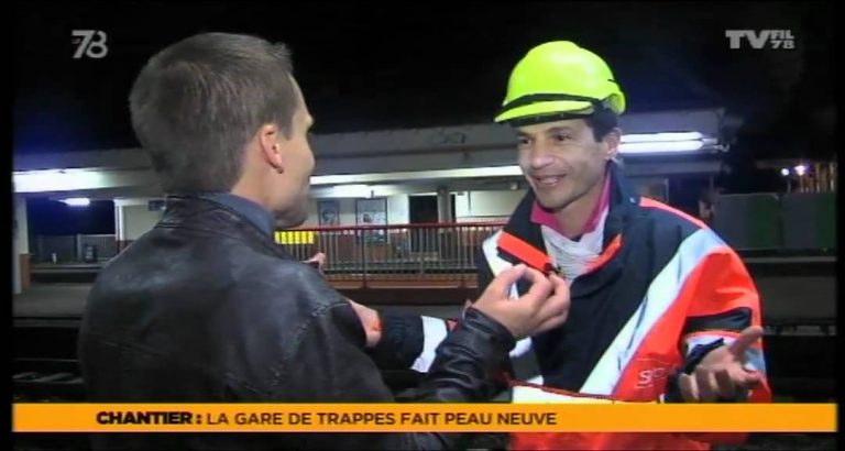 Le 7/8 – Travaux de nuit pour la gare de Trappes