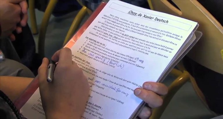 L’Actu – Xavier Deutsch rencontre des élèves