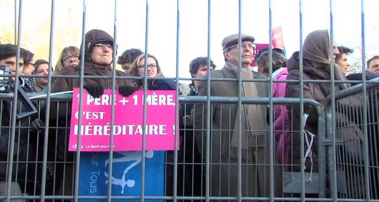 L’Actu – Mobilisation à Versailles contre ‘le mariage pour tous’