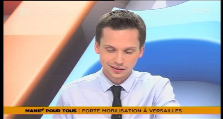 Le 7/8 – 15 000 manifestants contre le mariage pour tous à Versailles