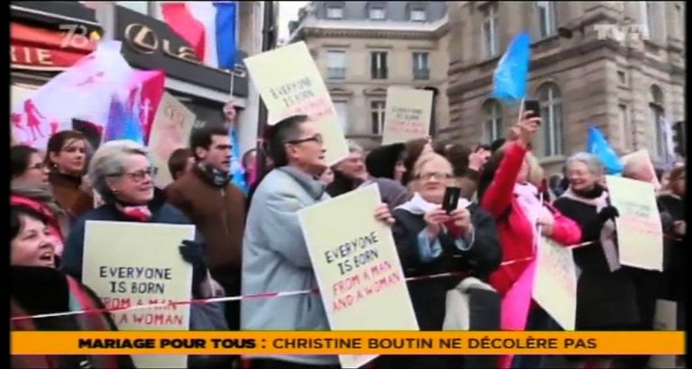 Le 7/8 – Les responsables yvelinois du PCD en colère face au projet de loi de mariage pour tous