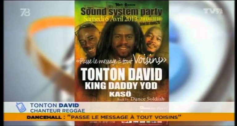 Le 7/8 – Soirée dancehall à Voisins-le-Bx avec Tonton David le 6 avril