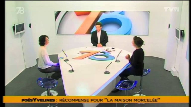 Le 7/8 – Lydia Padellec distingué par le prix PoésYvelines