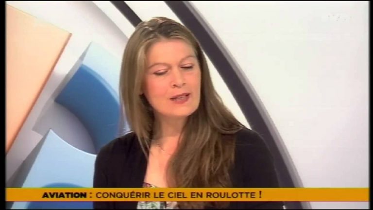 Le 7/8 – Elle traverse la France en roulotte pour promouvoir l&rsquo;aviation