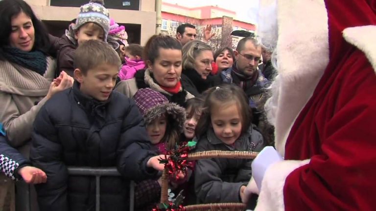 Le Père Noël a pris de la hauteur à Maurepas