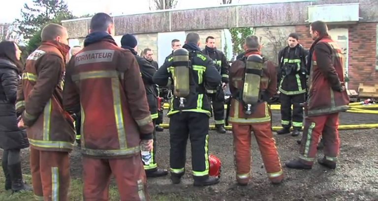 Un exercice au feu réel pour les pompiers du secteur de Plaisir