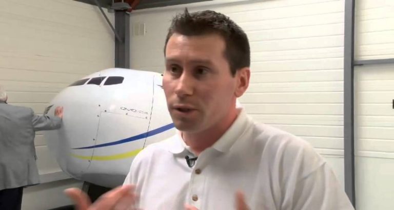 Un simulateur de vol à Guyancourt