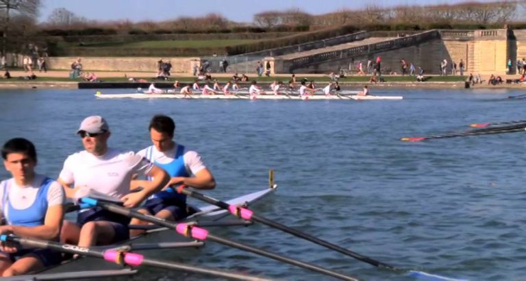 1200 rameurs sur le Grand Canal à Versailles