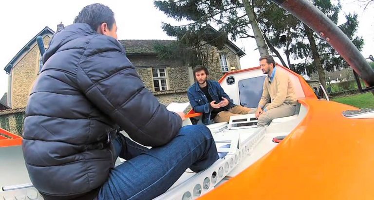 Clément et Christophe veulent traverser le Pacifique à la rame