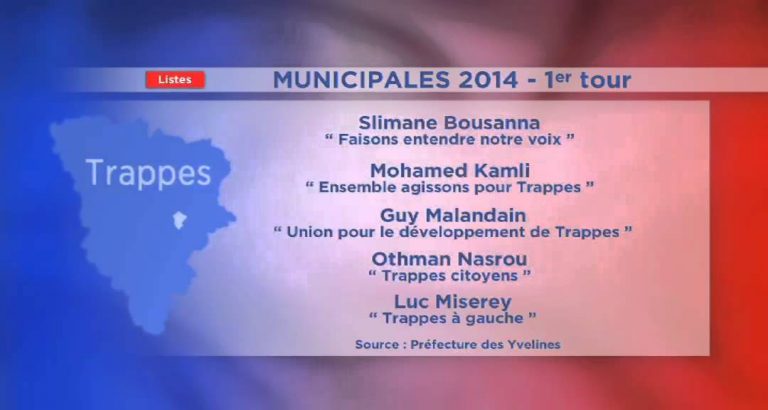 Les listes aux municipales sont closes