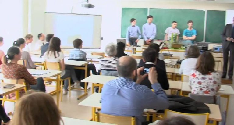 En route pour le Stockholm Junior Water Prize