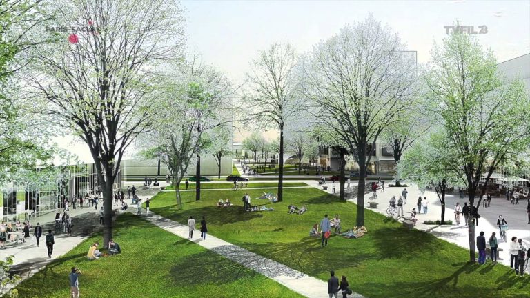 Aménagement du territoire de Paris Saclay