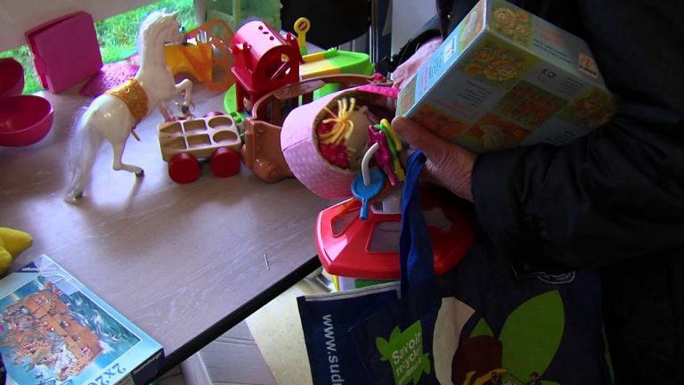 SQYBUS : la redistribution de jouets a commencé
