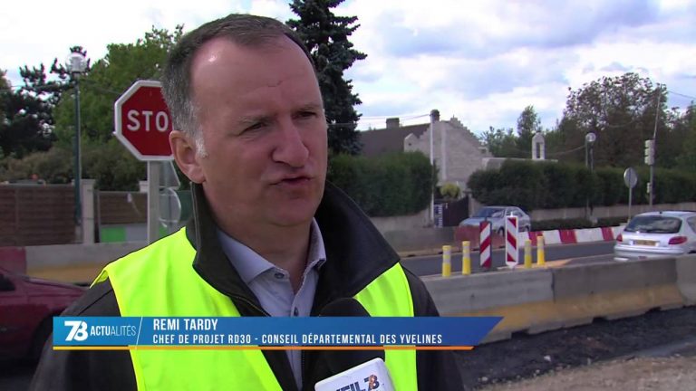 RD30 à Plaisir : la première phase de travaux démarre