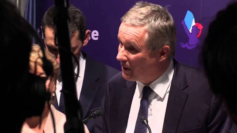 Régionales : Nicolas Dupont-Aignan se lance en campagne en Ile-de-France