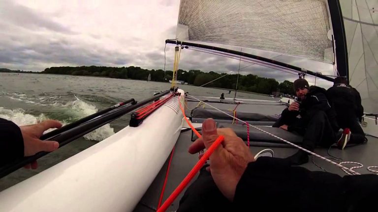 Voile : le skipper Vincent Riou s’entraîne à Saint-Quentin-en-Yvelines