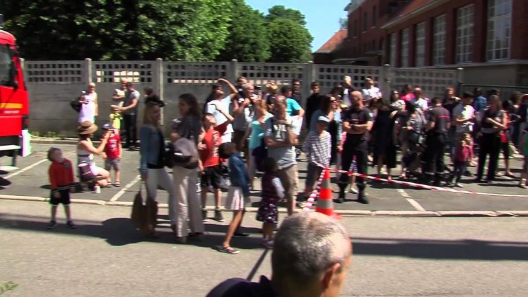 Vie locale : les pompiers présentent leurs différents métiers