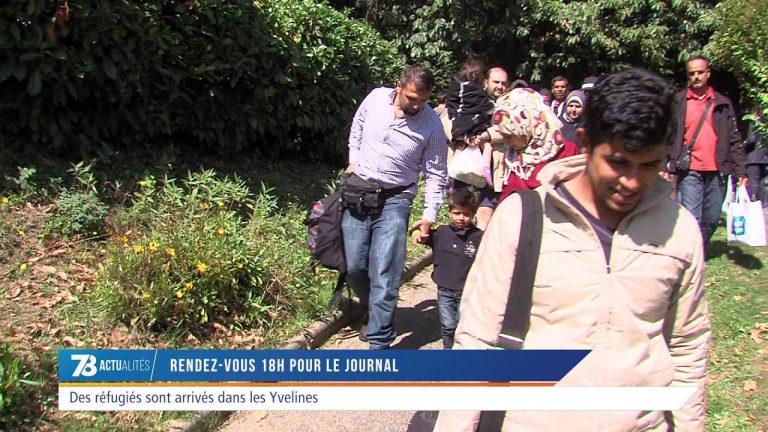 Des Réfugiés sont arrivés dans les Yvelines