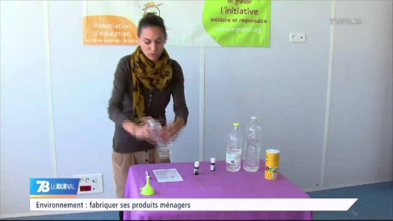 Environnement : fabriquer ses produits ménagers