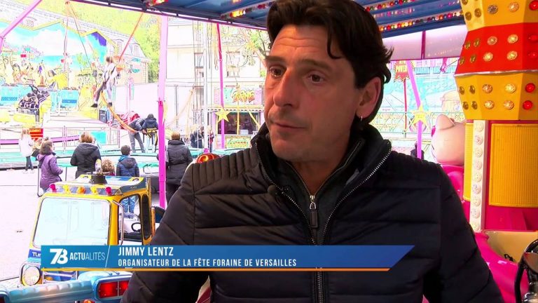 Animation : la fête foraine s’installe à Versailles