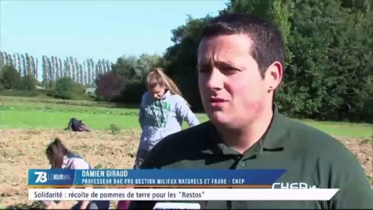 Solidarité : récolte de pommes de terre pour les ‘ Restos ‘