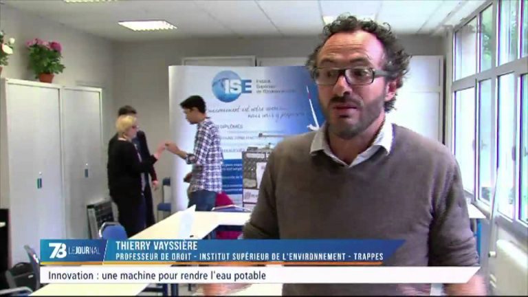 Innovation : une machine solaire pour traiter l’eau à l’ISE