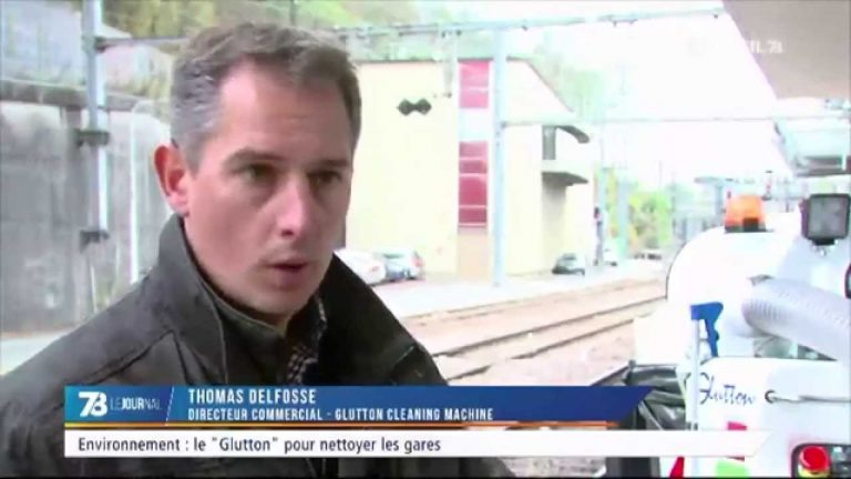 Environnement : le ‘Glutton’ pour nettoyer les gares