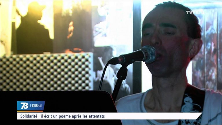 Solidarité : il écrit un poème après les attentats
