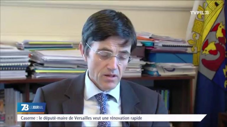 Caserne : le député-maire de Versailles veut une rénovation rapide