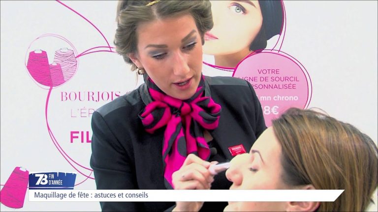 Le 7/8 ‘fêtes de fin d’année’ – Maquillage de fête