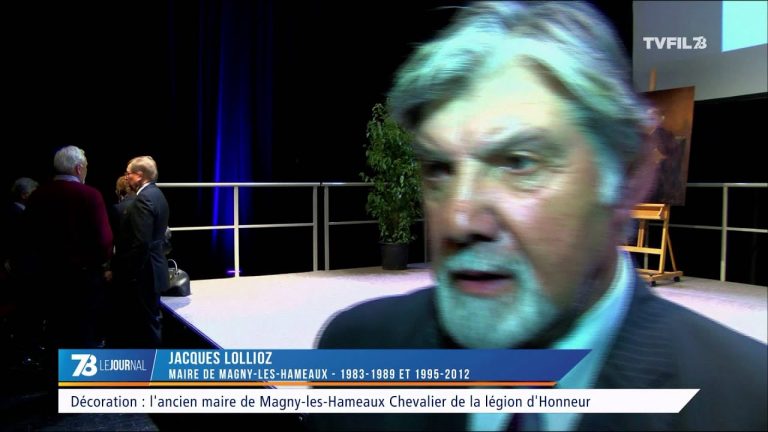 Décoration : l’ancien maire de Magny-les-Hx Chevalier de la légion d’Honneur