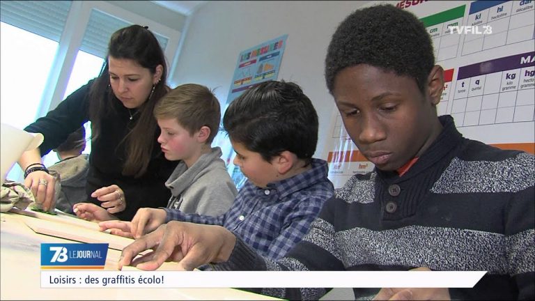 Loisirs : des graffitis écolo !