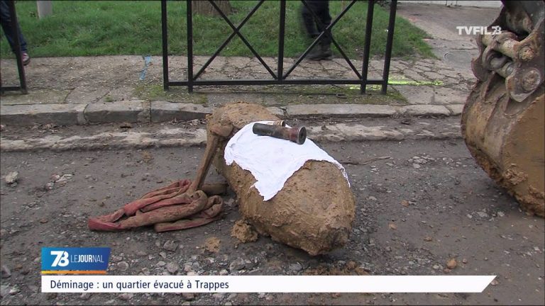 Déminage : un quartier évacué à Trappes