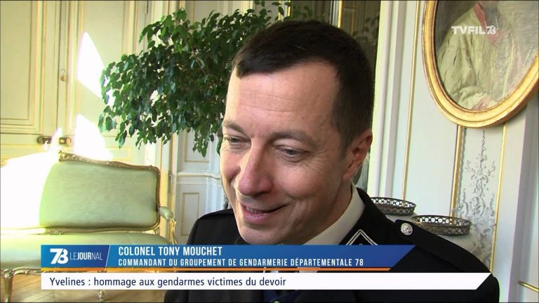 Yvelines : hommage aux gendarmes victimes du devoir