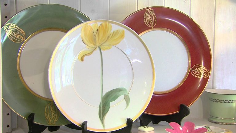 Semaine de l’artisanat : la peinture sur porcelaine