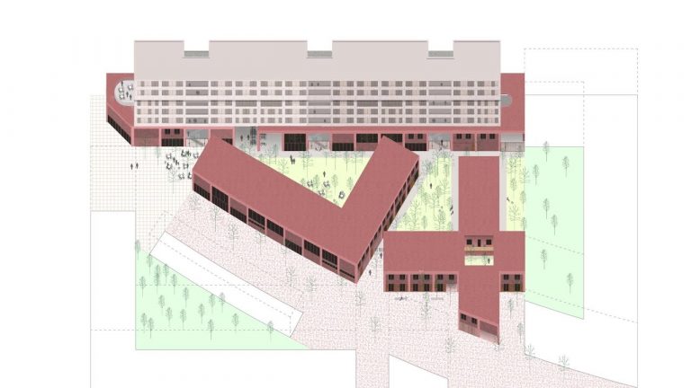 LE CHANTIER DES 330 LOGEMENTS ETUDIANTS