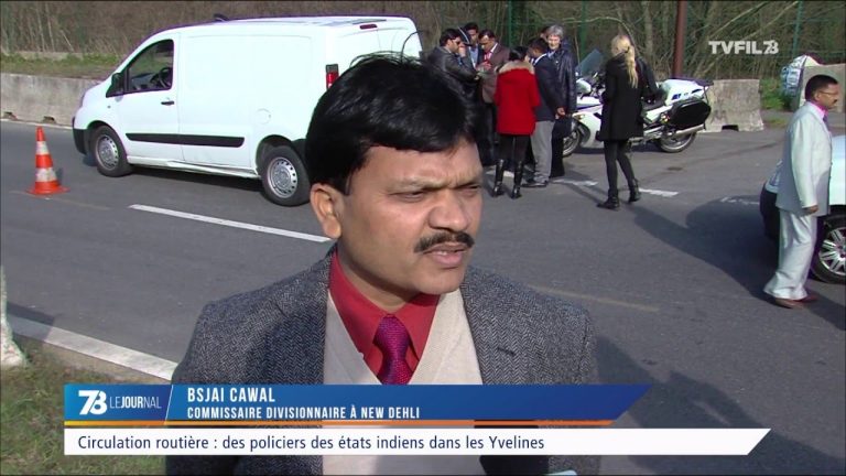 Circulation routière : des policiers des états indiens dans les Yvelines