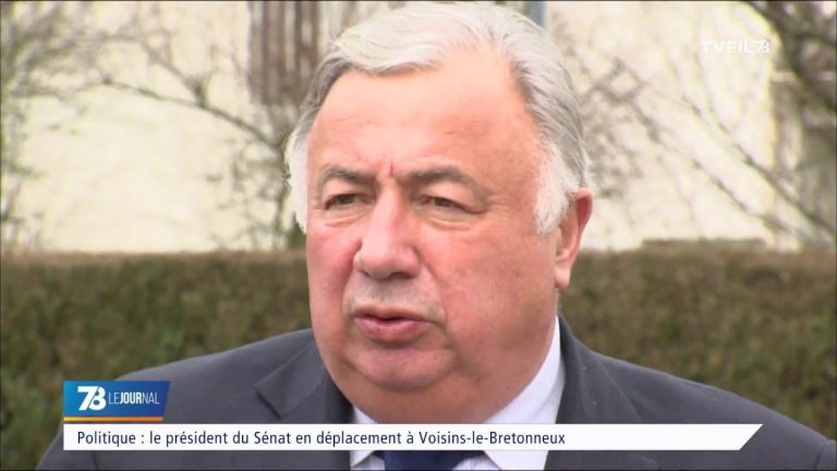 Politique : le président du Sénat en déplacement à Voisins-le-Bretonneux