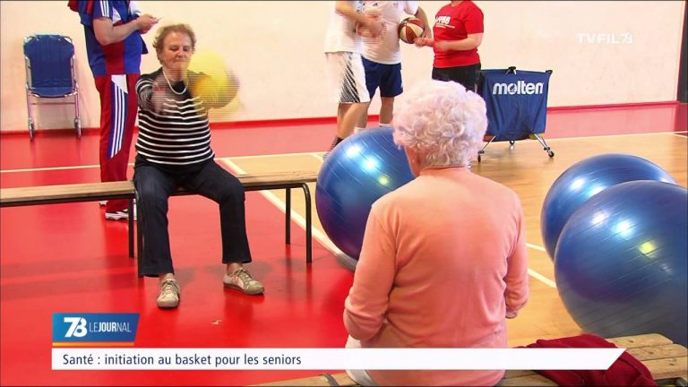 Santé : initiation au basket pour les séniors