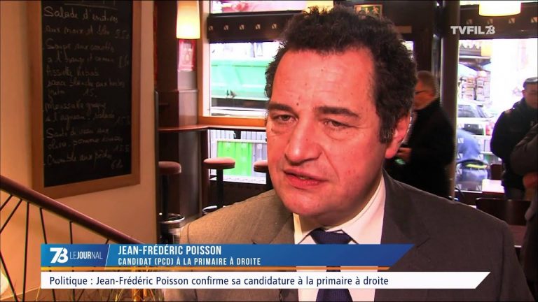 Politique : Jean-Frédéric Poisson confirme sa candidature à la primaire à droite