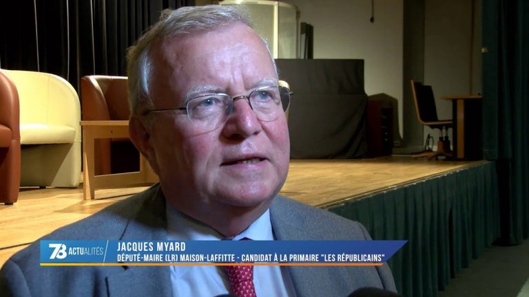 Primaire de droite : Jacques Myard en campagne à Versailles