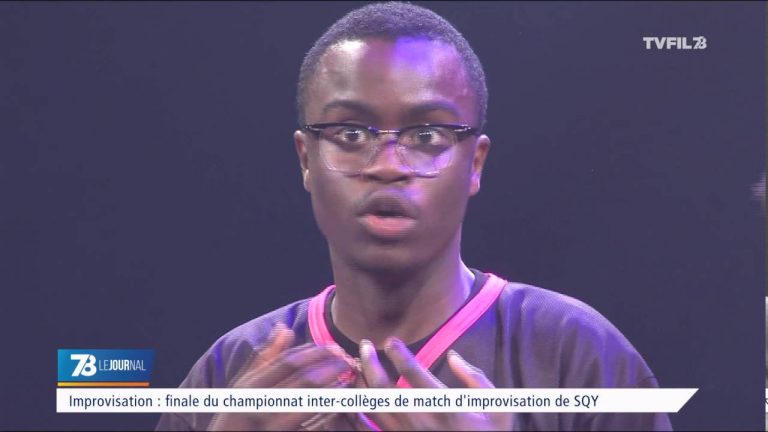 Improvisation : finale du championnat inter-collèges de match d’improvisation théâtrale de SQY