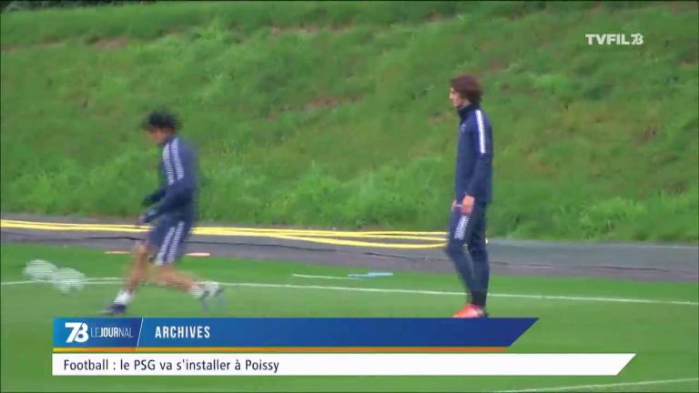 Football : le PSG va s&rsquo;installer à Poissy