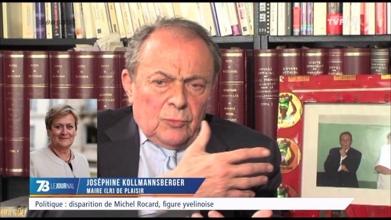 Politique : disparition de Michel Rocard, figure yvelinoise