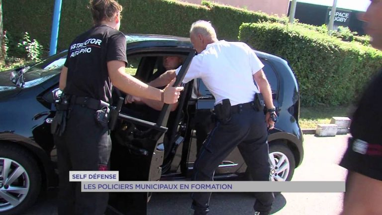 Self-défense : les policiers municipaux en formation