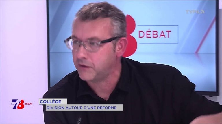 7/8 Le débat – faut-il défendre la réforme du collège ?