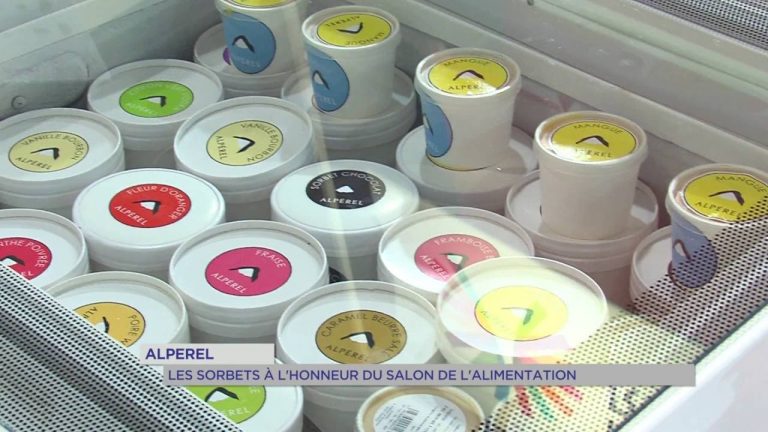 Alperel : les sorbets à l’honneur du salon de l’alimentation