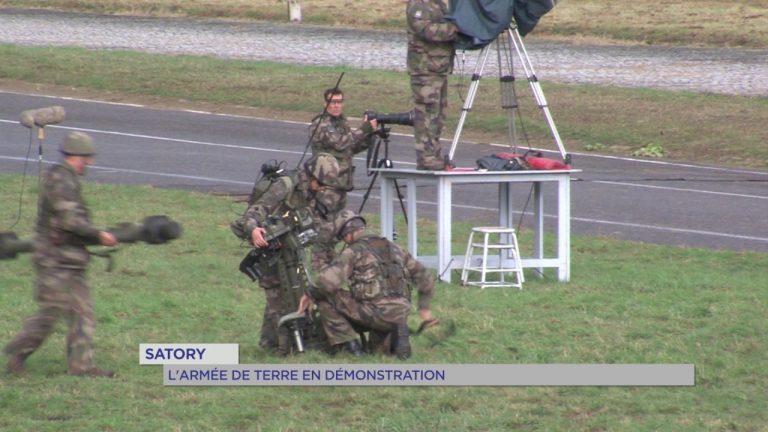 Satory : l’armée de terre en démonstration