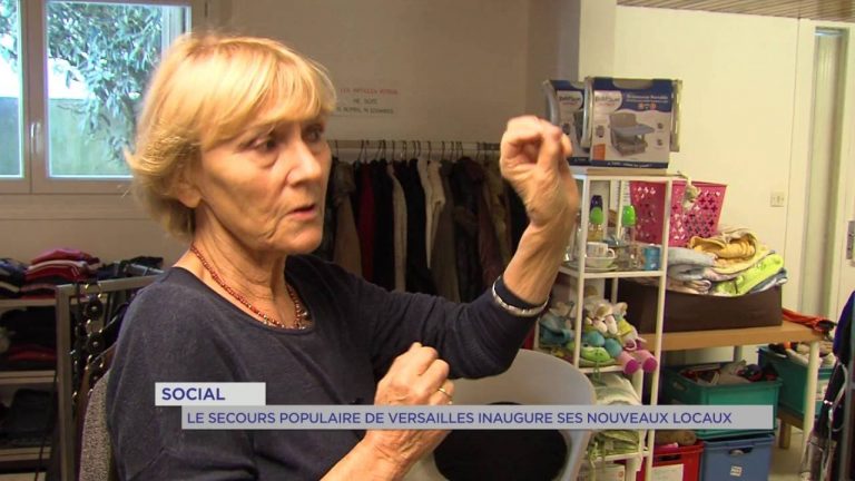 Social : le secours populaire de Versailles inaugure ses nouveaux locaux