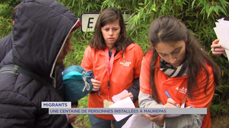 Migrants : une centaine de personnes hébergés à Maurepas